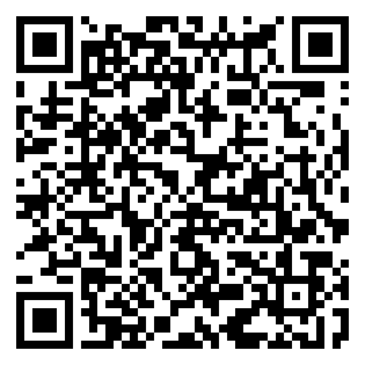 QR code to send a prayer request to BTY Advance